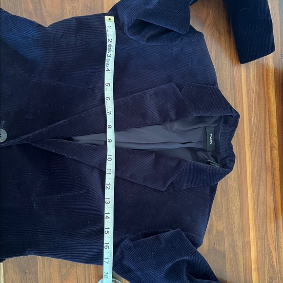Theory Navy Corduroy Blazer size 4 gorgeous - Picture 5 of 5